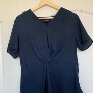 Navy shell that is great under a suit